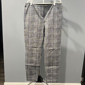 ALFANI Women's Gray Patterned Trousers